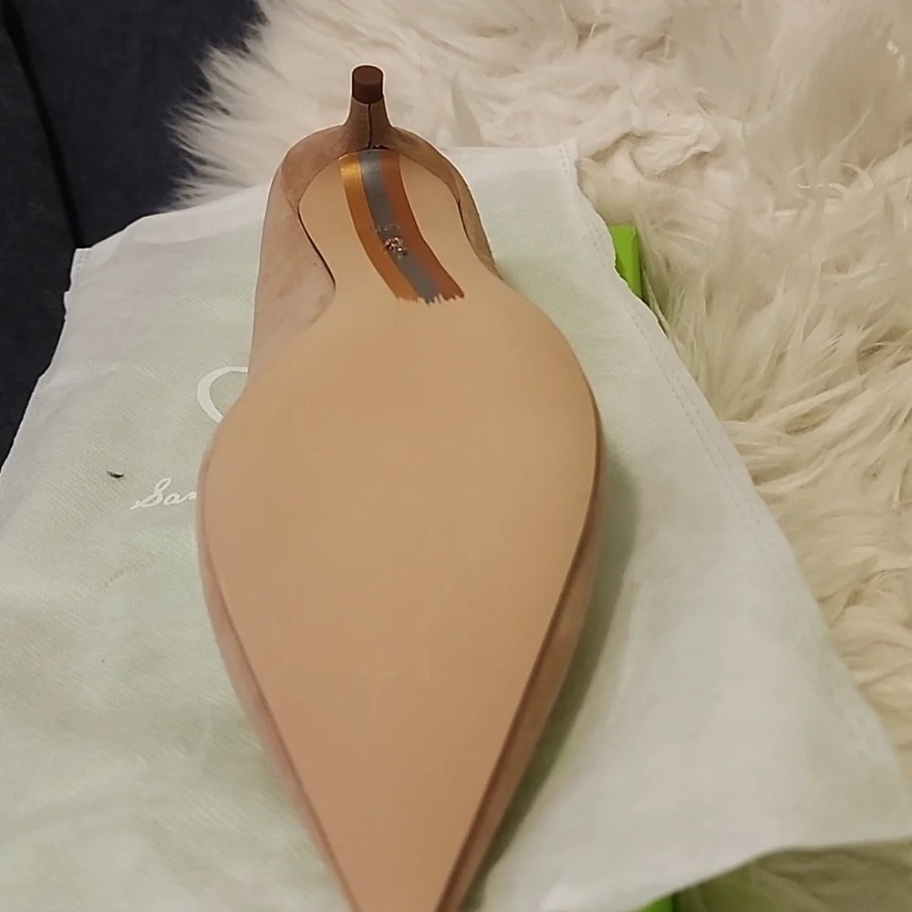 Sam Edelman Women's Tan Heels - Picture 4 of 6